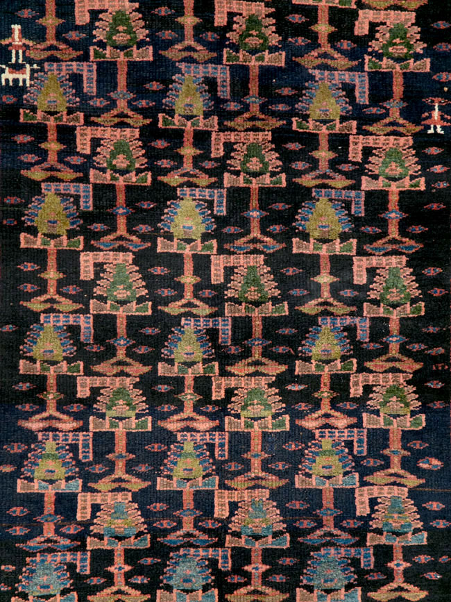 Antique Kurd Bidjar Gallery Carpet, No.28279 - Gsblank