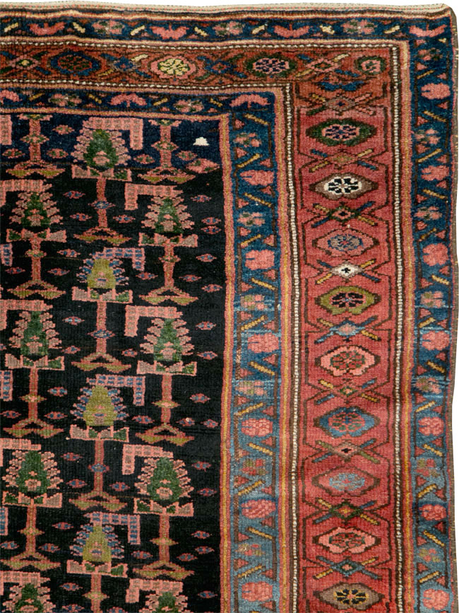 Antique Kurd Bidjar Gallery Carpet, No.28279 - Gsblank