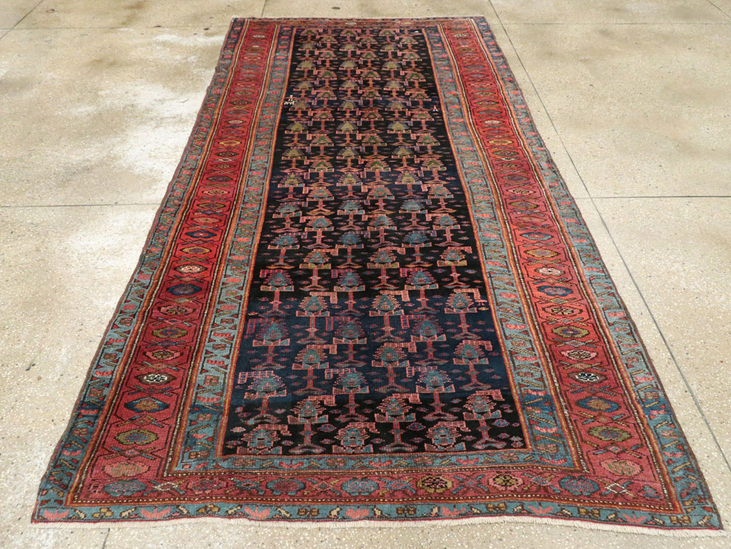 Antique Kurd Bidjar Gallery Carpet, No.28279 - Gsblank