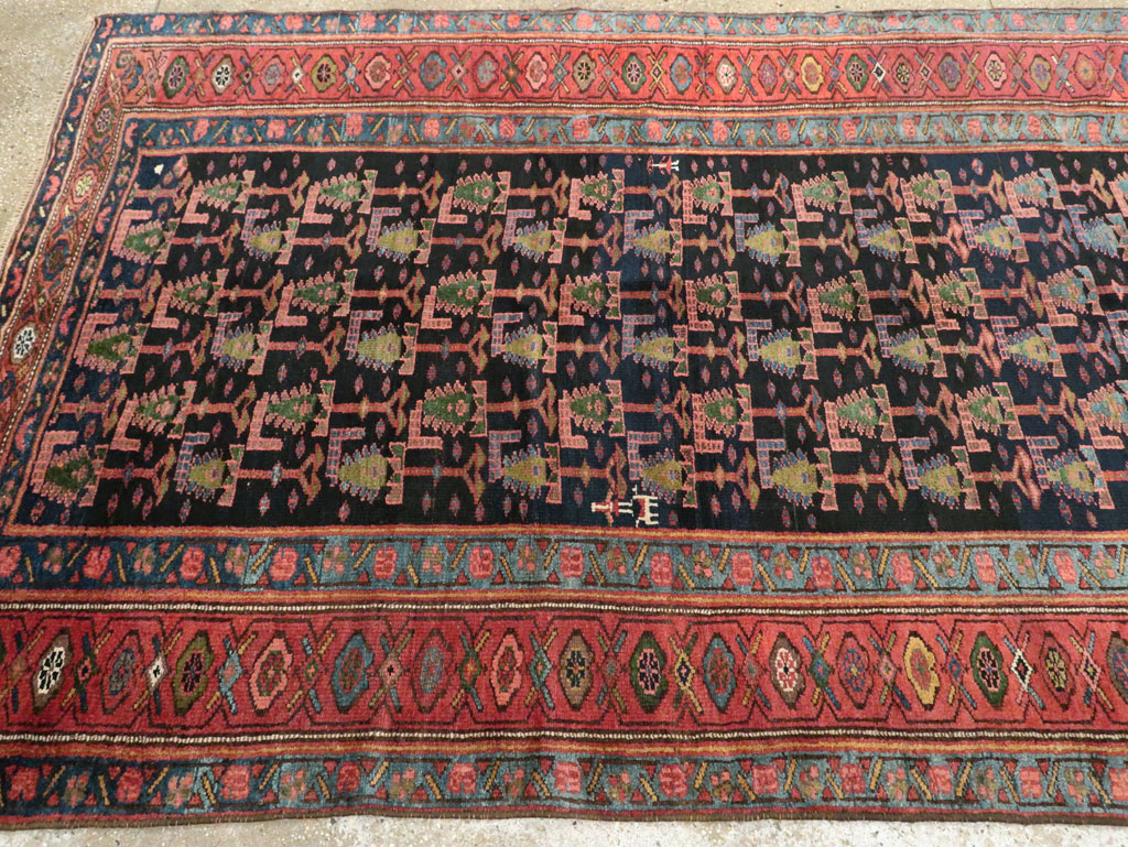 Antique Kurd Bidjar Gallery Carpet, No.28279 - Gsblank