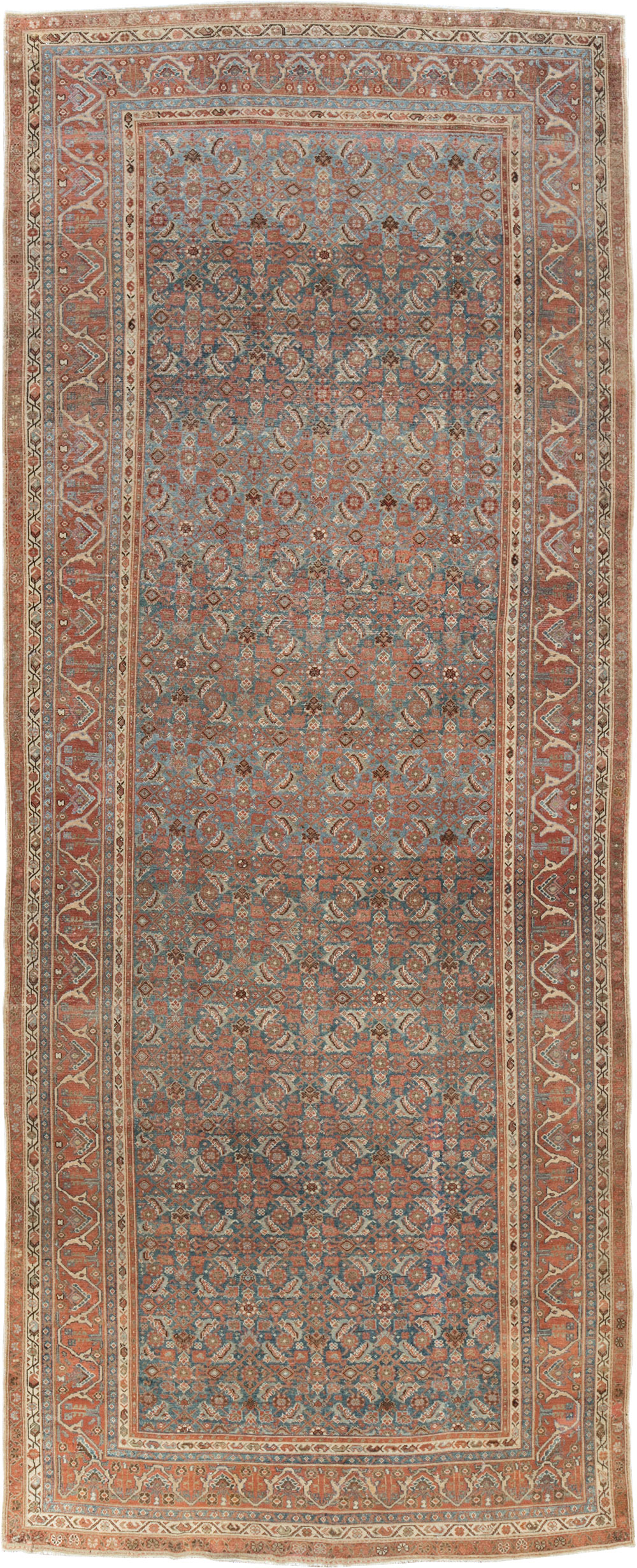 Antique Persian Malayer Long Gallery Carpet, No.28280 - Gsblank