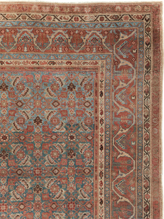 Antique Persian Malayer Long Gallery Carpet, No.28280 - Gsblank