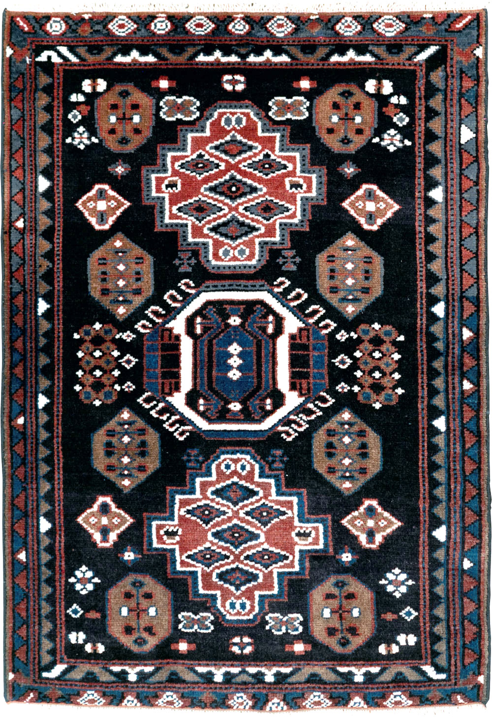 Vintage Persian Malayer Rug, No.28285 - Gsblank