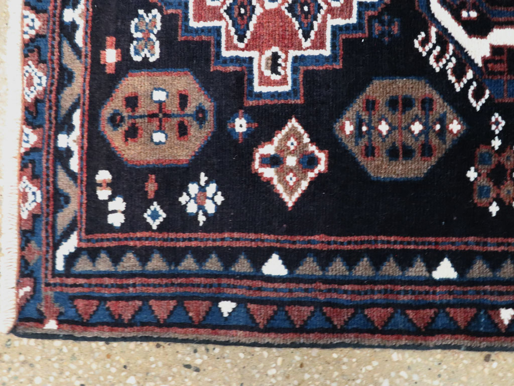 Vintage Persian Malayer Rug, No.28285 - Gsblank
