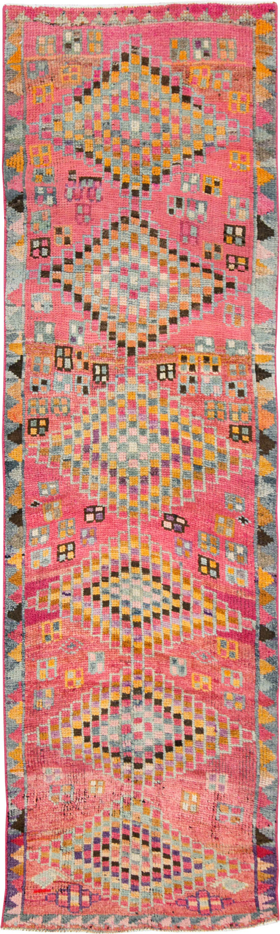 Vintage Turkish Anatolian Runner, No.28289 - Gsblank