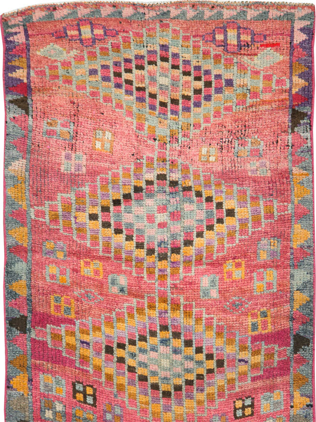 Vintage Turkish Anatolian Runner, No.28289 - Gsblank