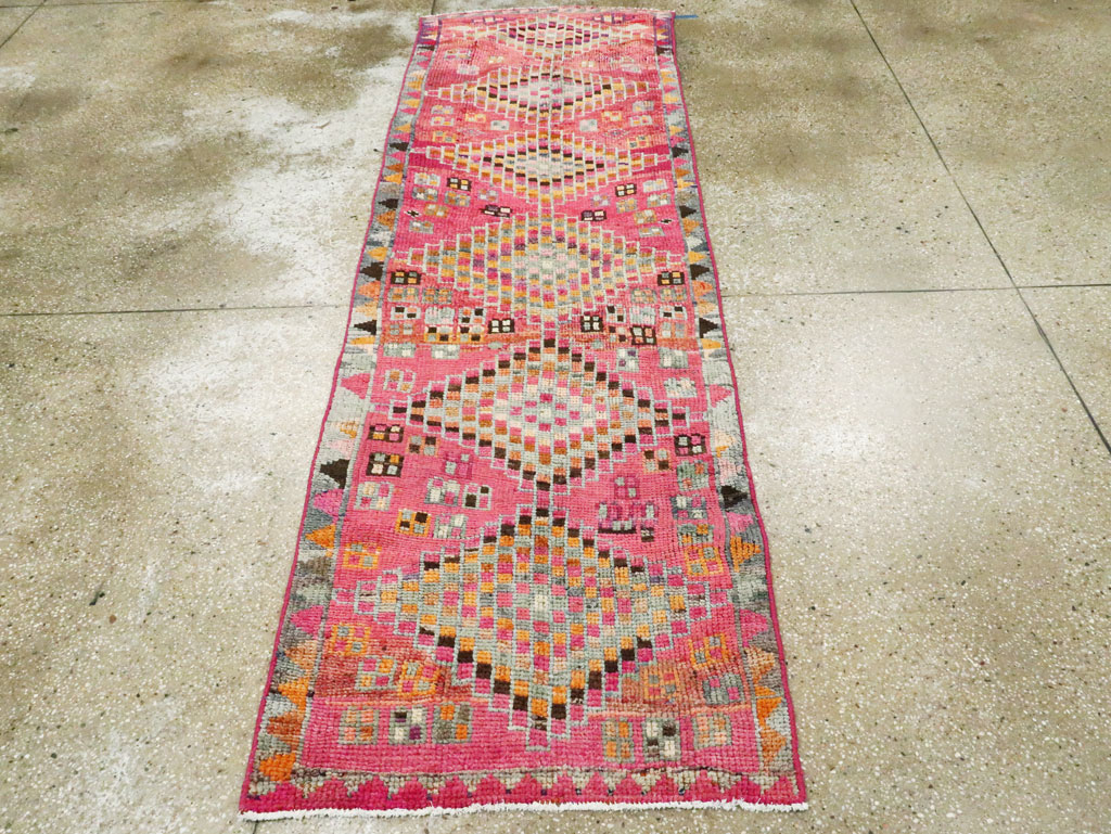 Vintage Turkish Anatolian Runner, No.28289 - Gsblank