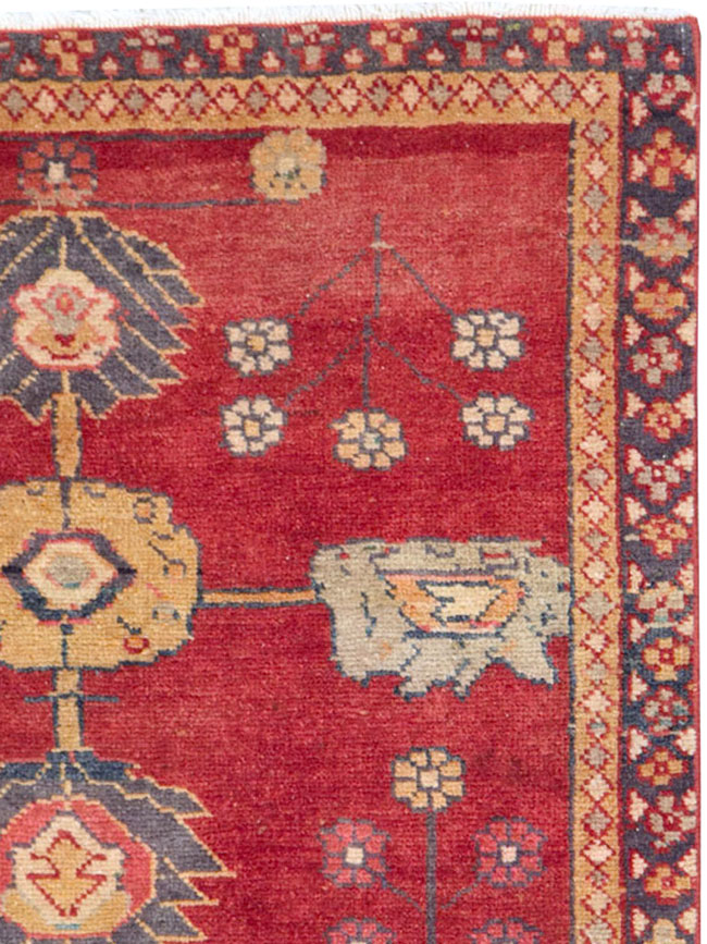 Vintage Persian Mahal Rug, No.28290 - Gsblank