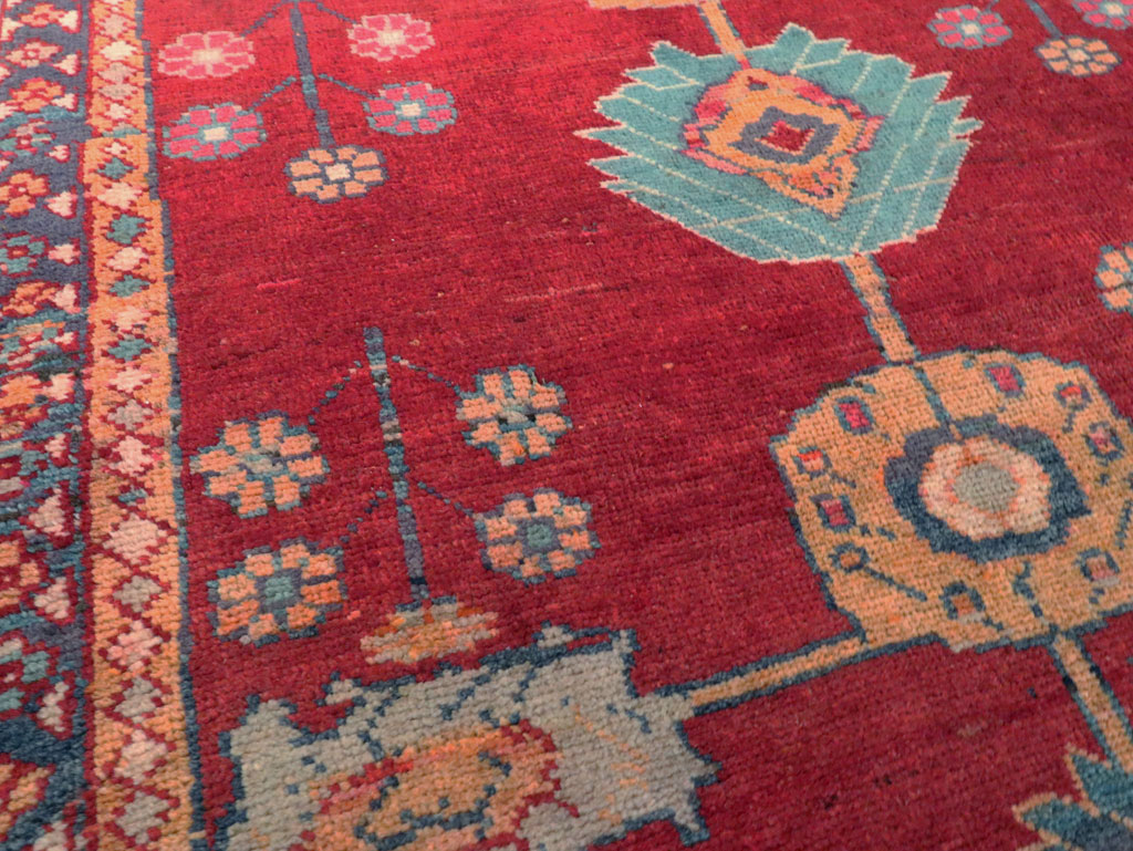 Vintage Persian Mahal Rug, No.28290 - Gsblank