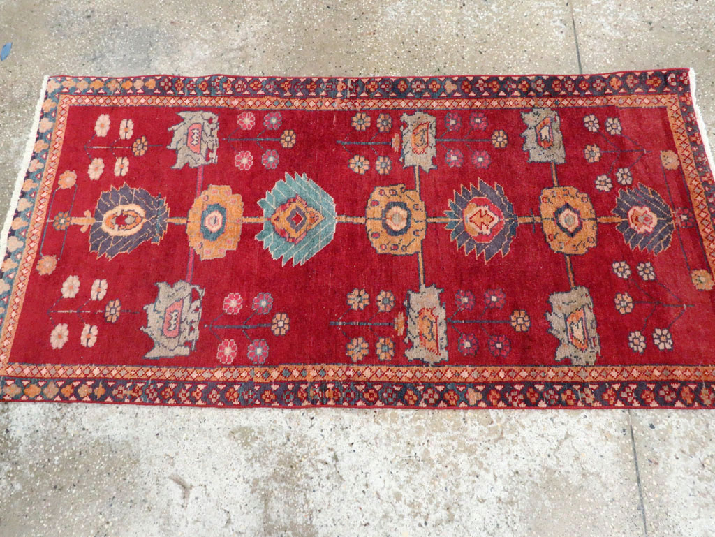 Vintage Persian Mahal Rug, No.28290 - Gsblank