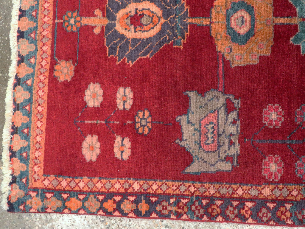 Vintage Persian Mahal Rug, No.28290 - Gsblank