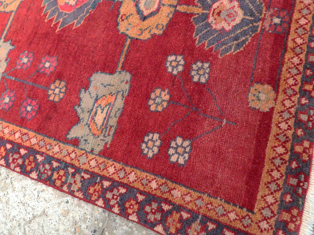 Vintage Persian Mahal Rug, No.28290 - Gsblank