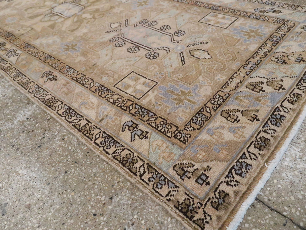 Vintage Persian Heriz Runner (Pair: 1 of 2), No.28293 - Gsblank