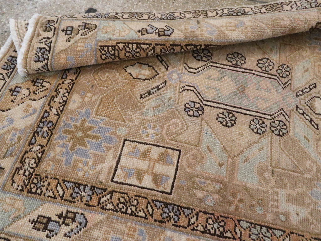 Vintage Persian Heriz Runner (Pair: 1 of 2), No.28293 - Gsblank