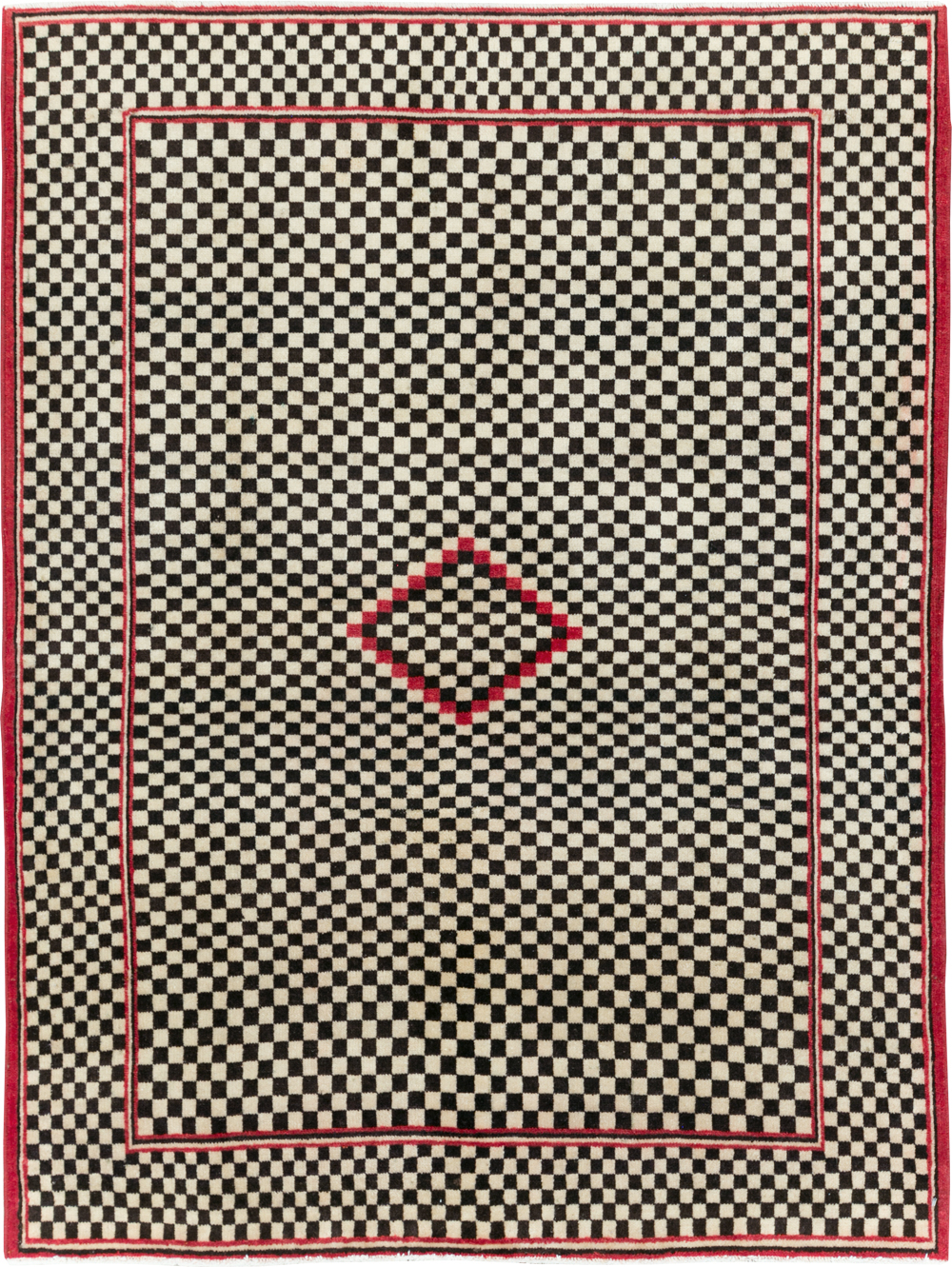 Vintage Persian Afshar Rug, No.28296 - Gsblank