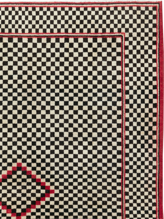 Vintage Persian Afshar Rug, No.28296 - Gsblank