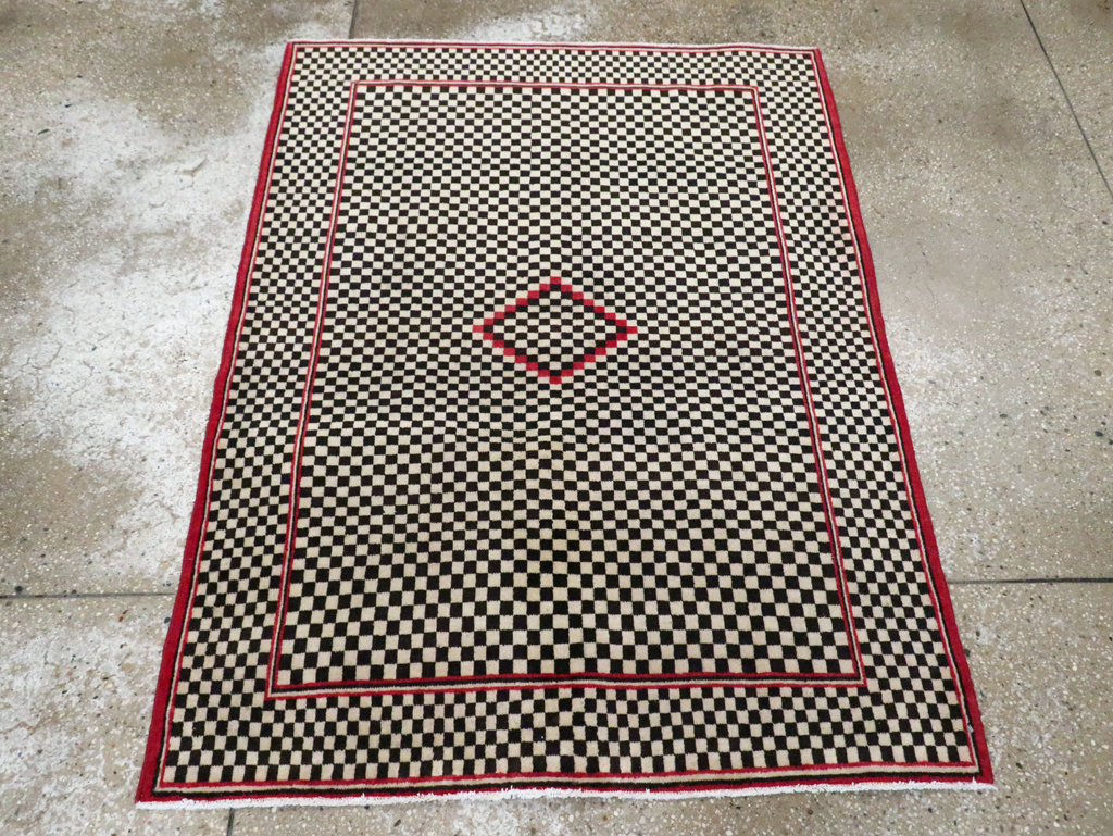 Vintage Persian Afshar Rug, No.28296 - Gsblank