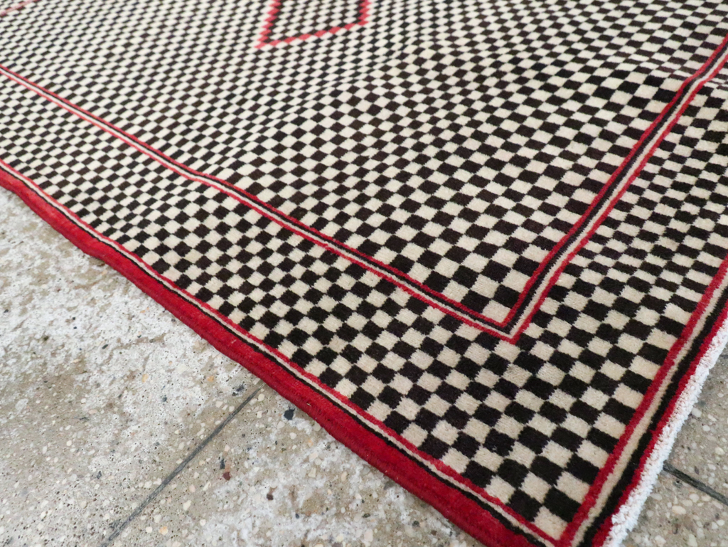 Vintage Persian Afshar Rug, No.28296 - Gsblank