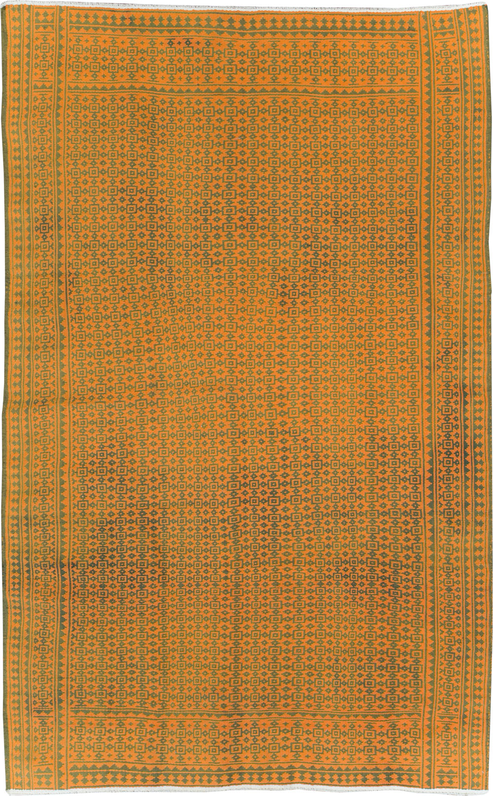 Vintage Persian Cotton Flatweave, No.28300 - Gsblank