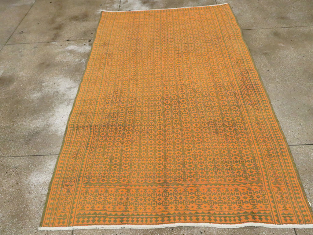 Vintage Persian Cotton Flatweave, No.28300 - Gsblank