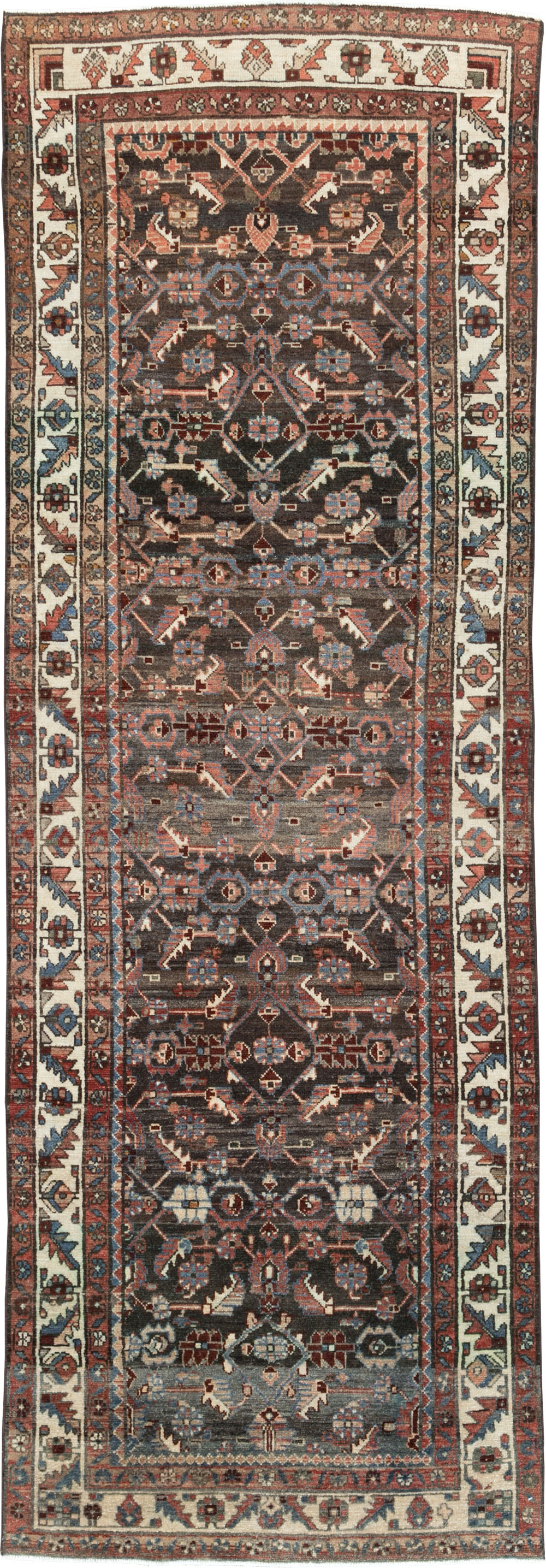 Vintage Persian Malayer Runner, No.28304 - Gsblank