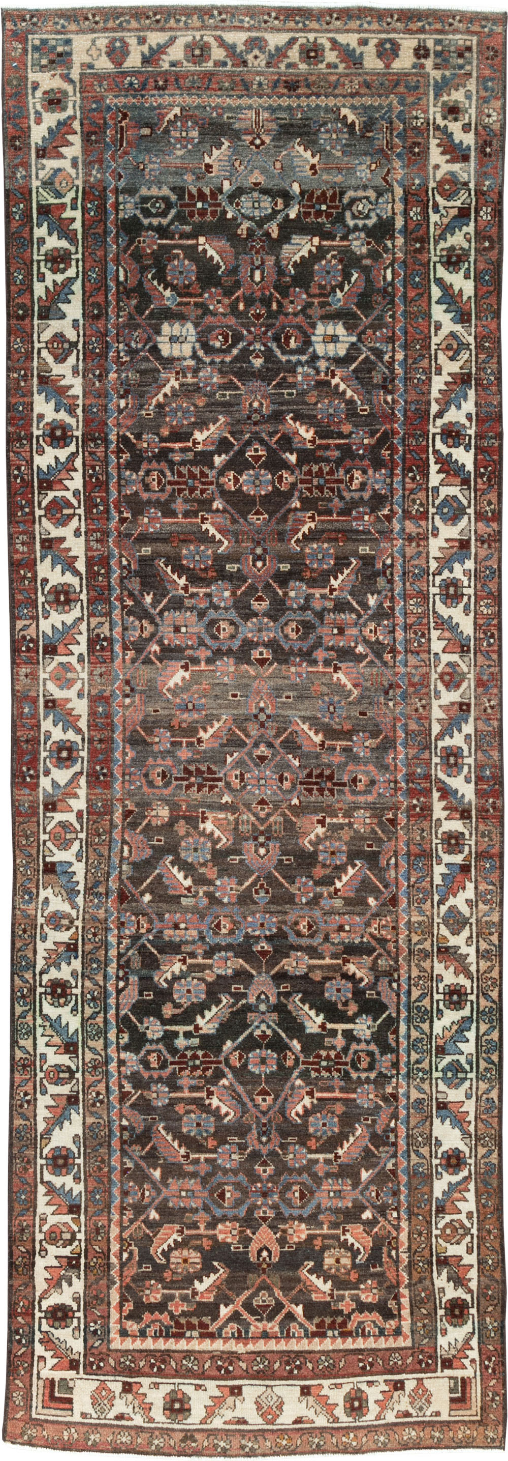 Vintage Persian Malayer Runner, No.28304 - Gsblank