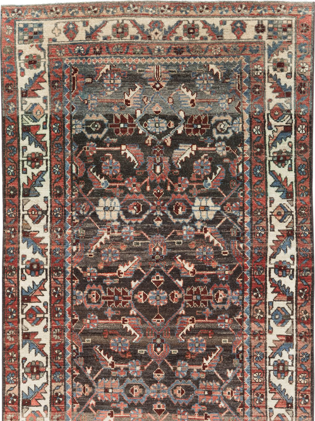 Vintage Persian Malayer Runner, No.28304 - Gsblank