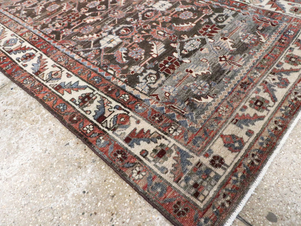 Vintage Persian Malayer Runner, No.28304 - Gsblank