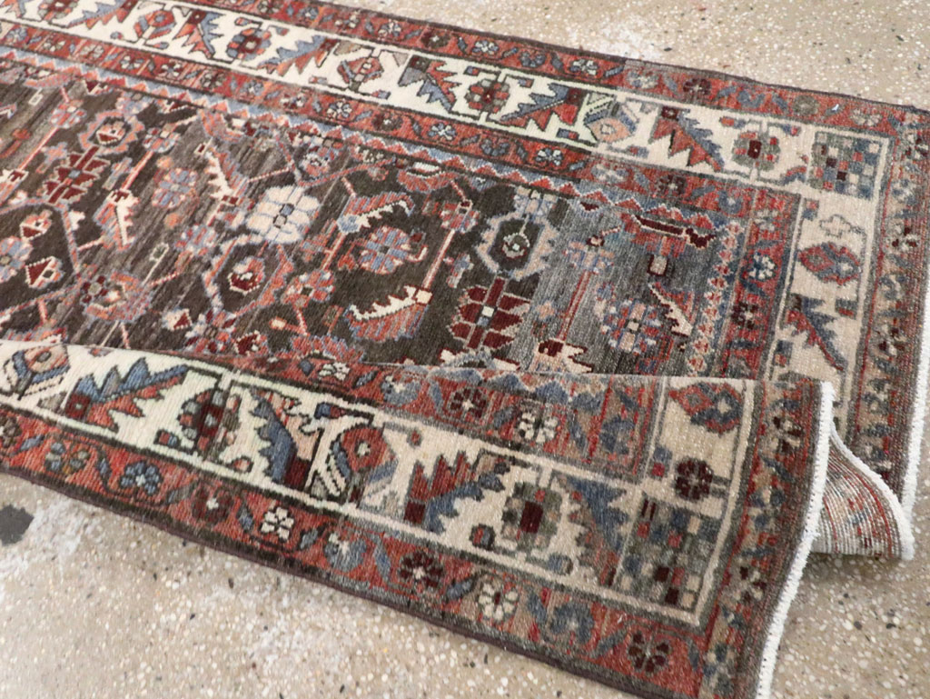 Vintage Persian Malayer Runner, No.28304 - Gsblank