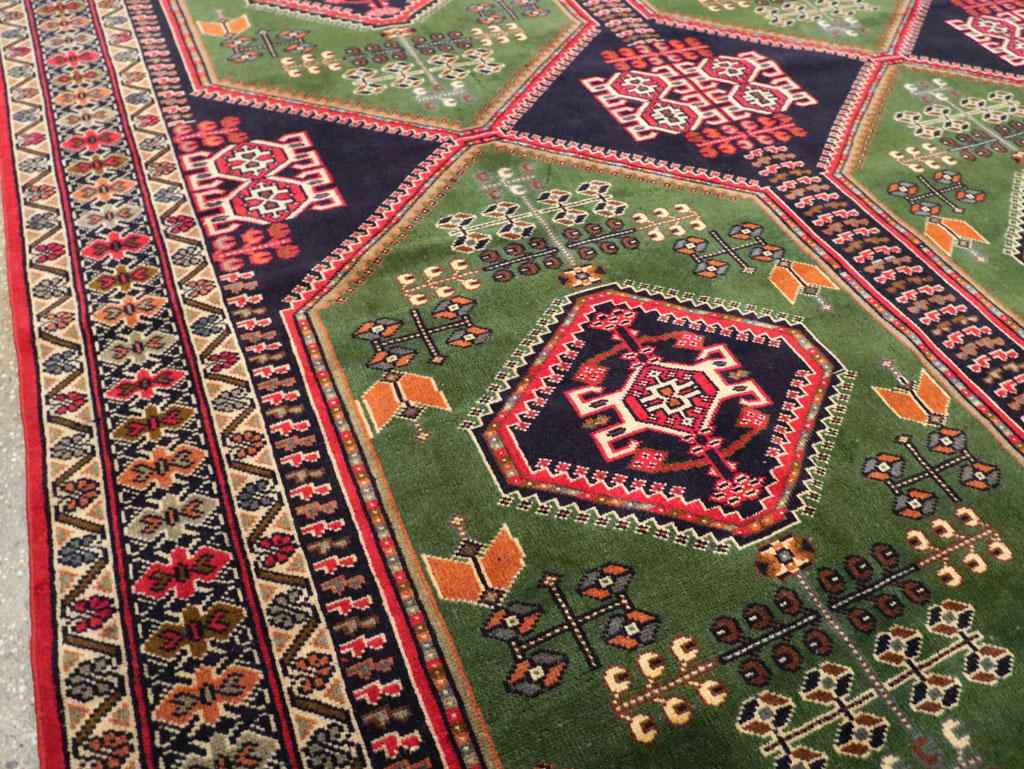 Vintage Turkoman Carpet, No.28323 - Gsblank