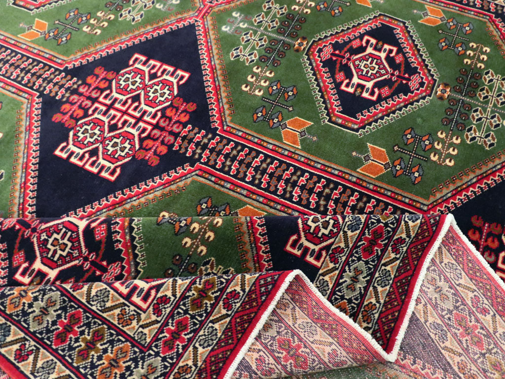 Vintage Turkoman Carpet, No.28323 - Gsblank