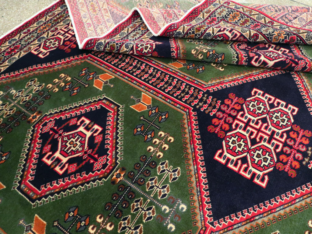 Vintage Turkoman Carpet, No.28323 - Gsblank