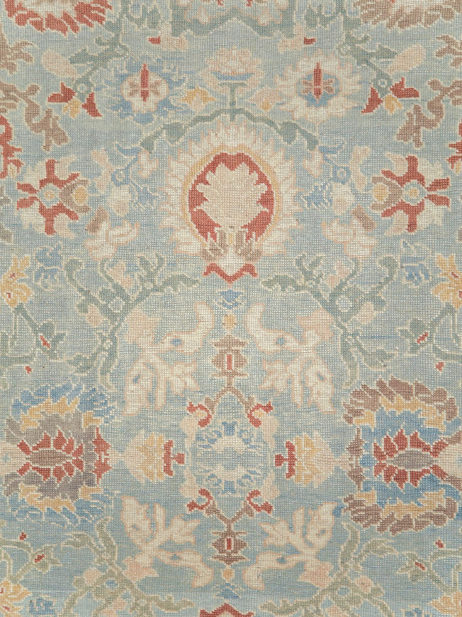 Modern Turkish Oushak Carpet, No.28332 - Gsblank