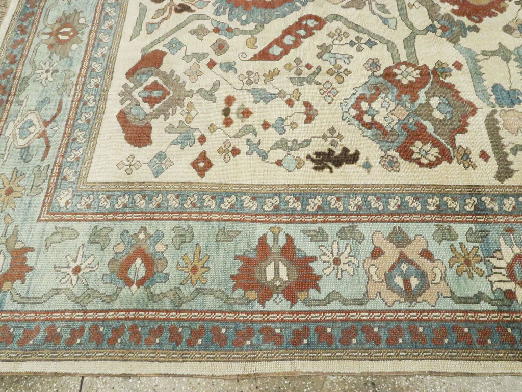 Modern Turkish Oushak Carpet, No.28338 - Gsblank