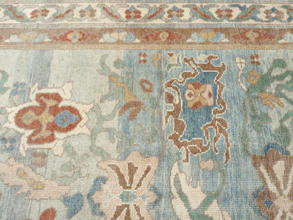 Modern Turkish Oushak Carpet, No.28340 - Gsblank