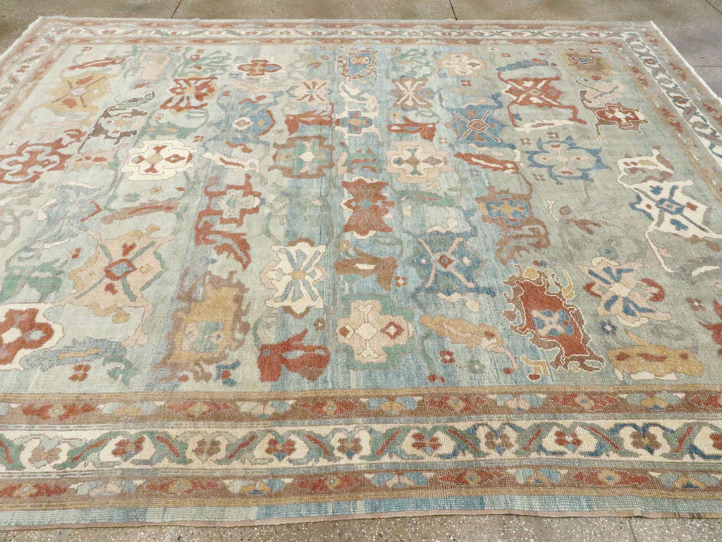 Modern Turkish Oushak Carpet, No.28340 - Gsblank