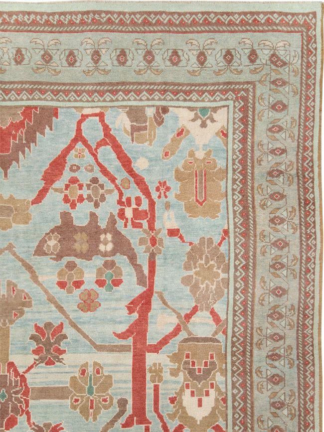Modern Turkish Oushak Style Carpet, No.28341 - Gsblank