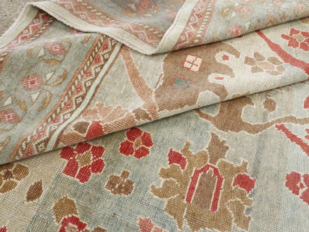 Modern Turkish Oushak Style Carpet, No.28341 - Gsblank