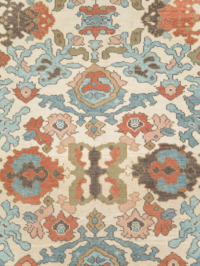 Modern Turkish Oushak Small Room Size Carpet, No.28343 - Gsblank
