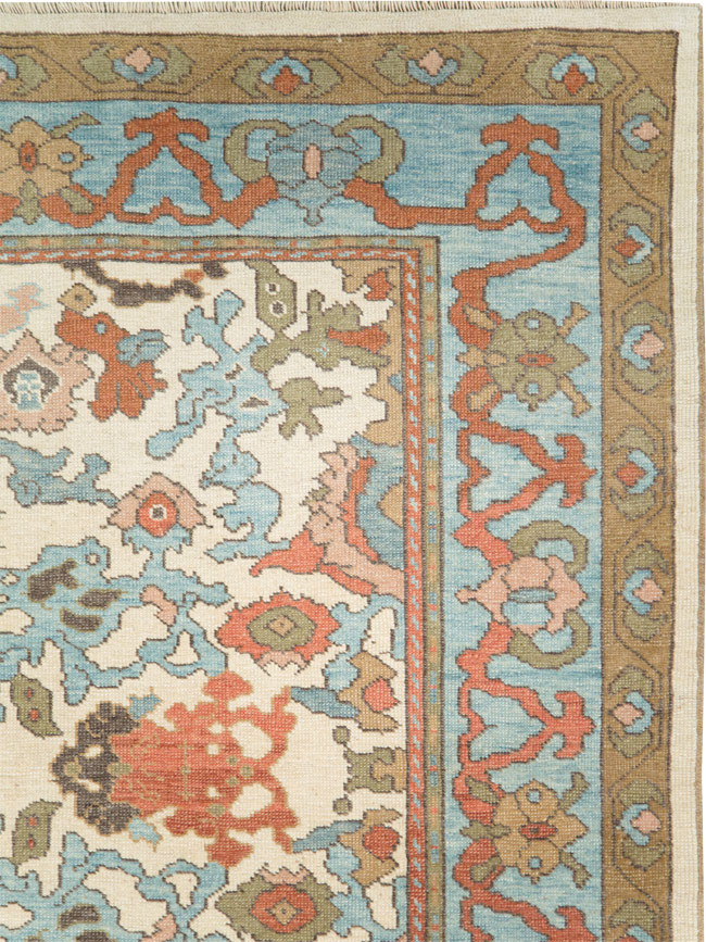 Modern Turkish Oushak Small Room Size Carpet, No.28343 - Gsblank