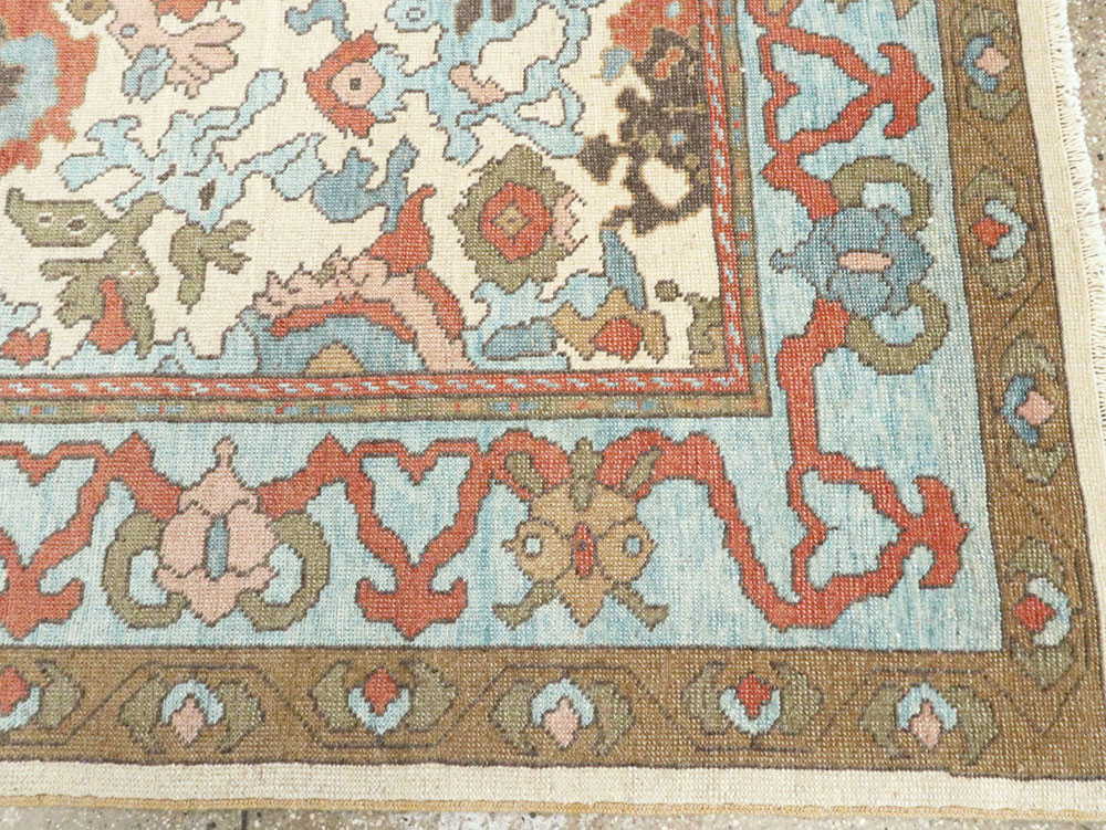 Modern Turkish Oushak Small Room Size Carpet, No.28343 - Gsblank