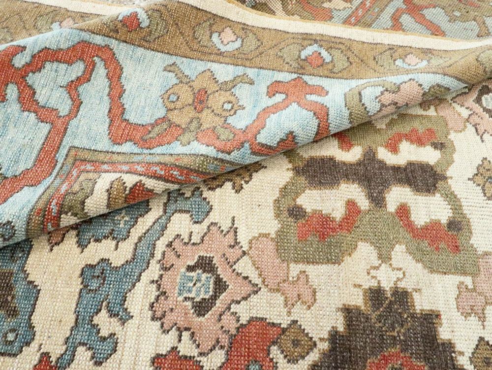 Modern Turkish Oushak Small Room Size Carpet, No.28343 - Gsblank