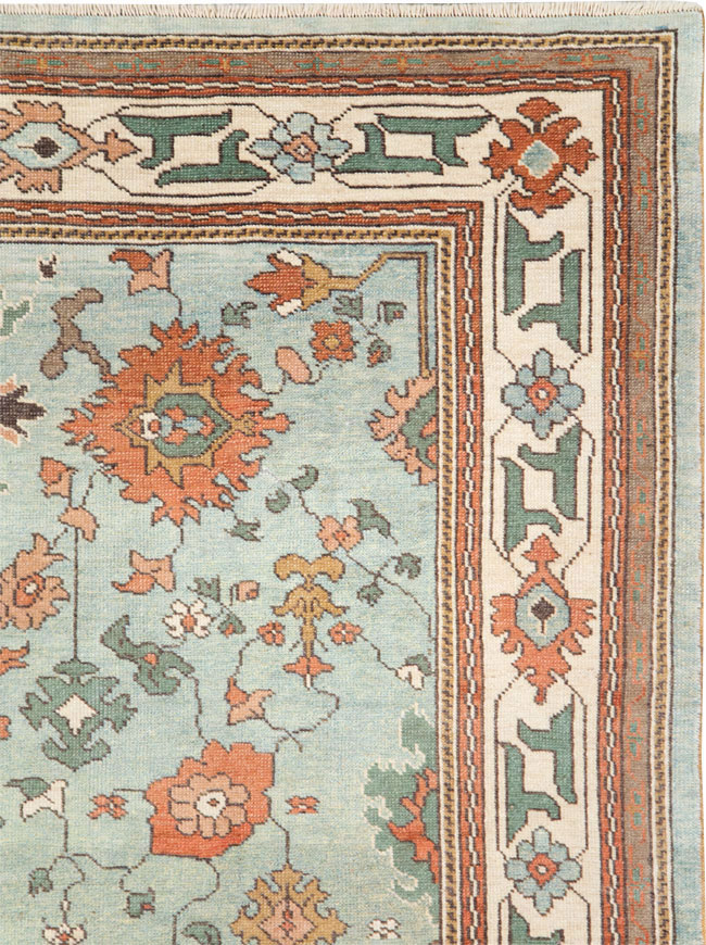 Contemporary Turkish Oushak Carpet, No.28344 - Gsblank