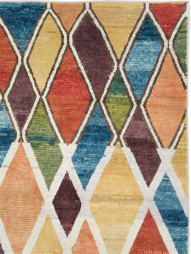 Modern Turkish Tulu Room Size Carpet, No.28353 - Gsblank