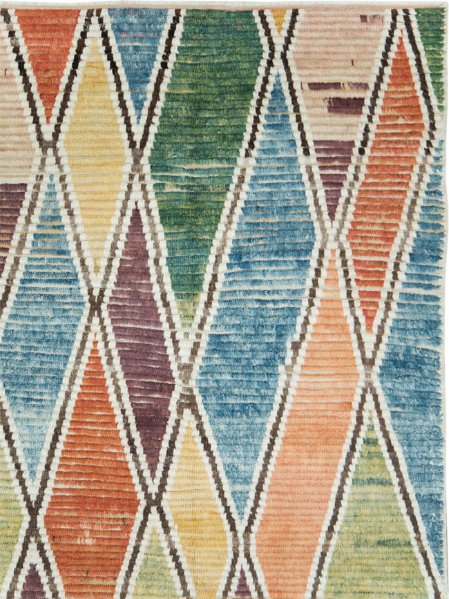 Modern Turkish Tulu Room Size Carpet, No.28353 - Gsblank