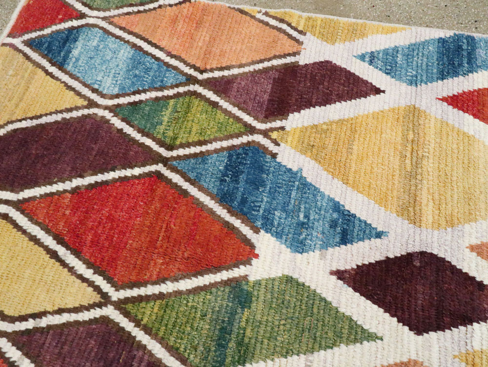 Modern Turkish Tulu Room Size Carpet, No.28353 - Gsblank