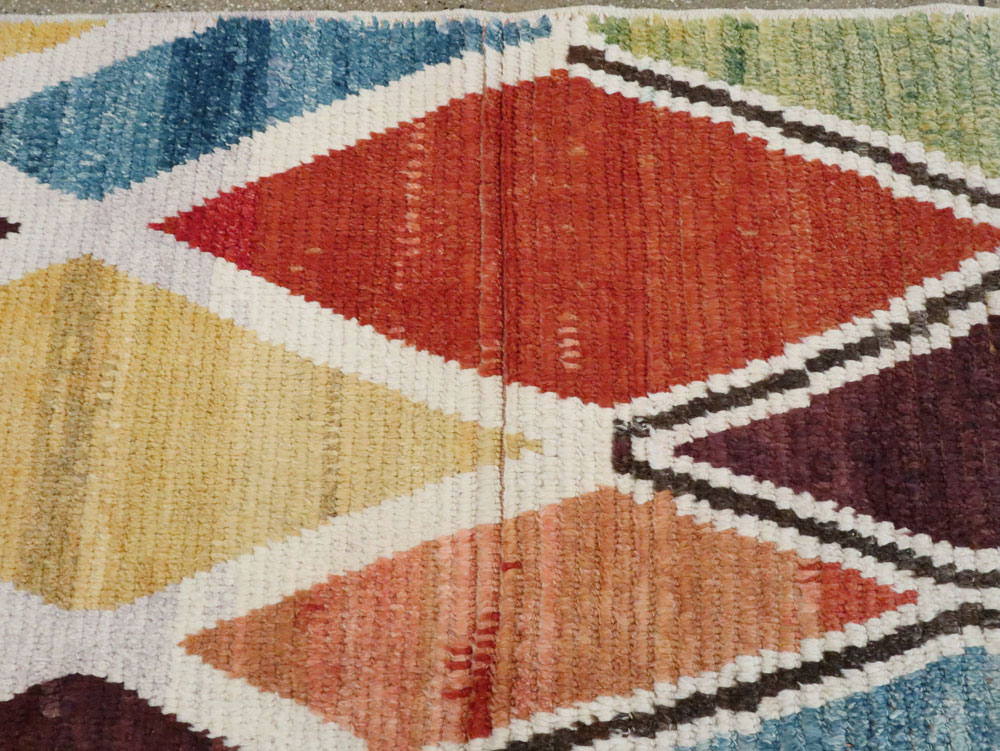 Modern Turkish Tulu Room Size Carpet, No.28353 - Gsblank