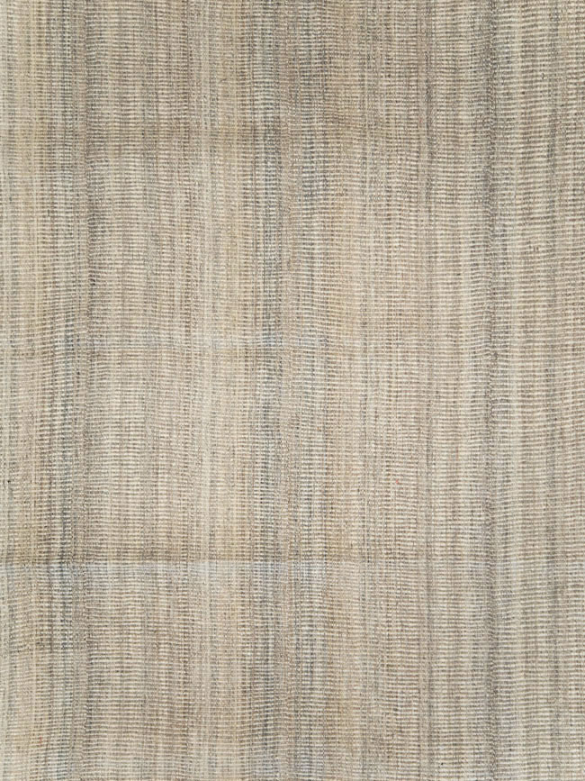 Vintage Persian Room Size Flatweave Rug, No.28373 - Gsblank