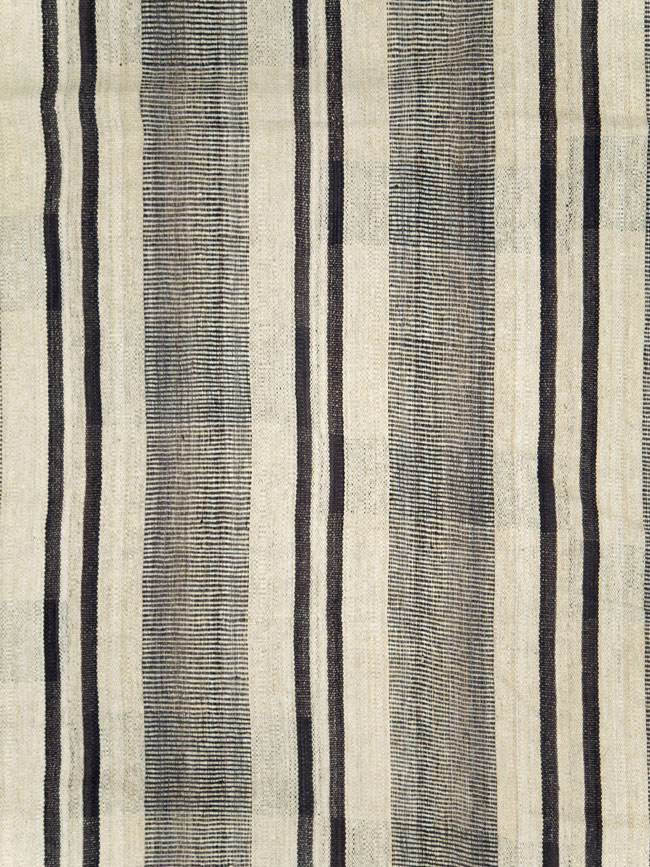 Vintage Persian Flatweave Kilim Room Size Carpet, No.28375 - Gsblank