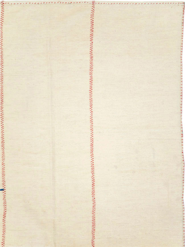 Contemporary Persian Flatweave Kilim Accent Rug, No.28376 - Gsblank